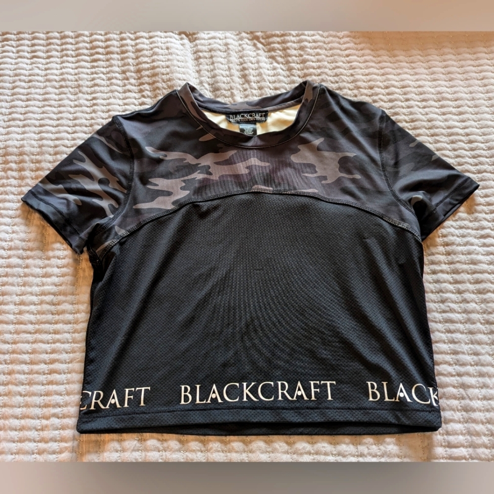 Blackcraft Crop Workout Top